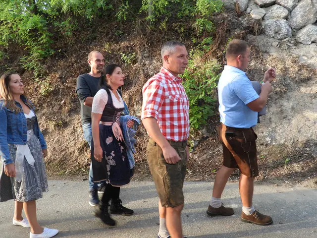 Erste Bad Kreuzner Wiesn auf Burg Kreuzen. Ein großartiger Erfolg!  | Foto: Robert Zinterhof