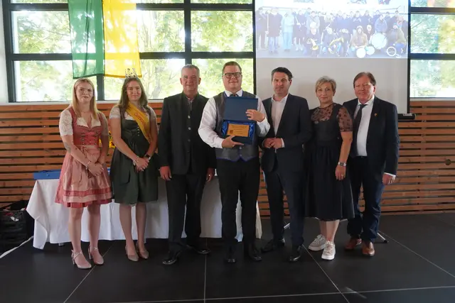 Auf 50 Jahre Vereinsgeschichte blickt der Musikverein Wiesen heuer zurück. Geleitet wird der Verein von Obmann Bernd Thiess. | Foto: MeinBezirk/Barbara Babonitsch-Diewald