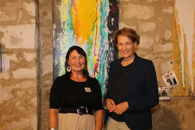 Edith mit Dorottya Kelemen 