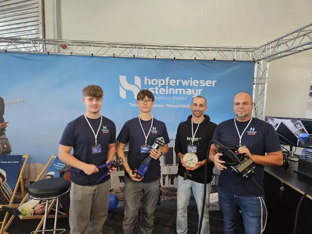 Manuel Wagner, Moritz Brandstetter, Sebastian Steinmayr und Georg Leinmüller | Foto: Simon Glösl