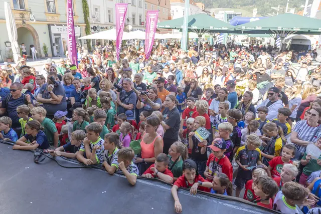 Bei strahlendem Sonnenschein ging das LE Laufevent in der Leobener Innenstadt über die Bühne. | Foto: Klaus Pressberger