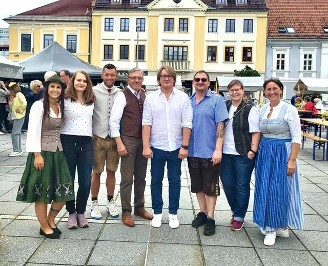 Das Team der Volkspartei Völkermarkt freute sich über zahlreiche Besucher!