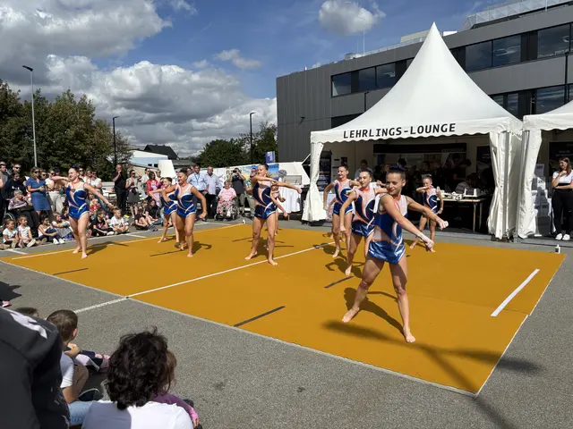 Showeinlage der Sportakrobaten Dobersberg | Foto: Daniel Schmidt