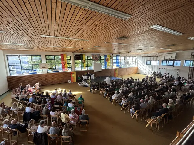 Der Festakt am Sonntag fand in der Mehrzweckhalle statt.  | Foto: MeinBezirk/Barbara Babonitsch-Diewald