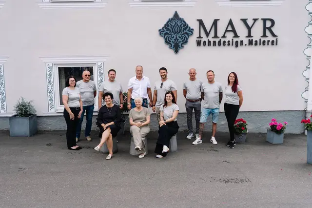 2026 präsentiert sich die Firma May in Tamsweg – gegründet im Jahre 1956 – laut der WKS als Fachbetrieb für Malerei und Raumdesign.  | Foto: Mayr – Wohndesgin & Malerei