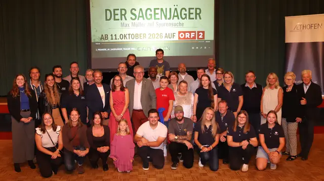 Großartiger Filmabend im Kulturhaus Althofen: Die Mitwirkenden gemeinsam mit dem AlphaVision-Filmteam | Foto: Stadtgemeinde Althofen