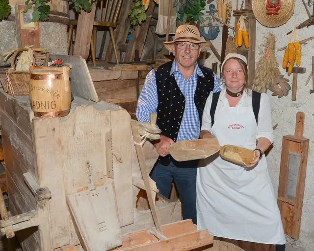 Seit vielen Jahren kümmert sich der Mühlenverein Radnig um den Erhalt der Jost-Hausmühle und des alten Müllerhandwerks. | Foto: Hans Jost