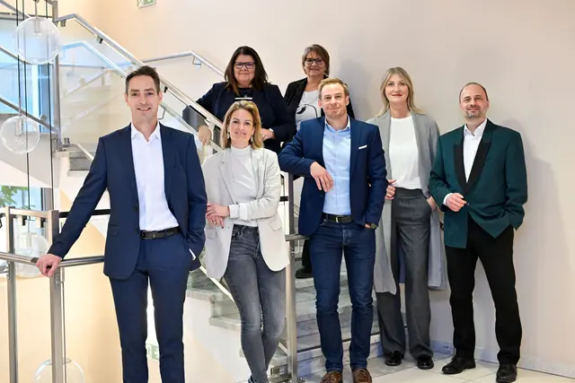 Herbert Diamant, Leiter des Insolvenzreferats in der AK Kärnten (links), und sein Team sichern die Rechte von Insolvenz betroffener Dienstnehmern. | Foto: AK/Helge Bauer