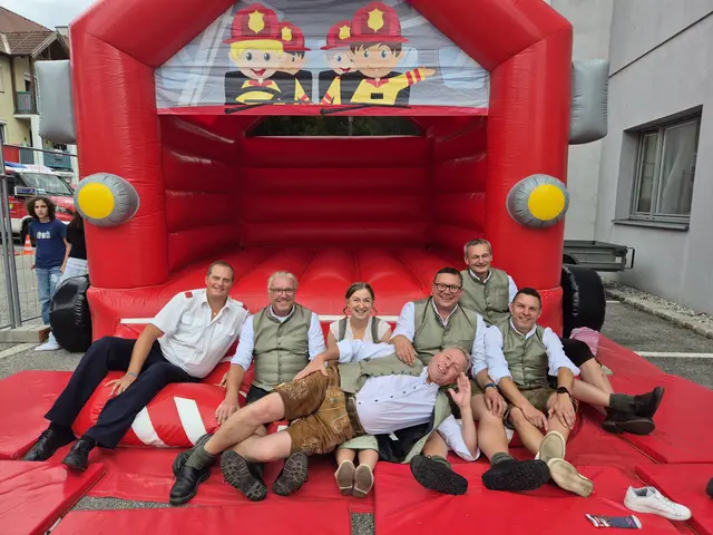 Schnappschuss am Rande des Feuerwehrfestes. | Foto: Julia Kaghofer