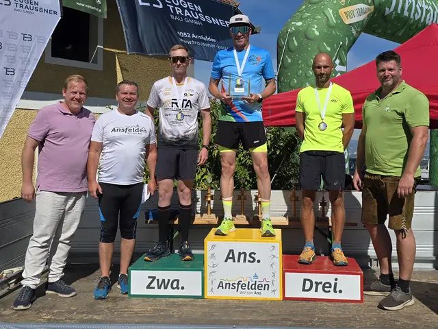 Bei den Herren ging der Titel an Thomas Berger. | Foto: Stadtarchiv Ansfelden