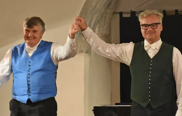Johannes Giesser und Wolfram Derntl | Foto: Dr. Oberklammer