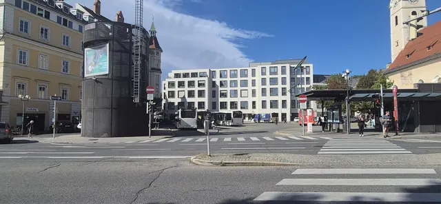 Bis zu 43 Grad Celsius am Heilogengeistplatz heuer im August. Pläne für Umgestaltimg sind fertig | Foto: MeinBezirk.at/Michaela Auer