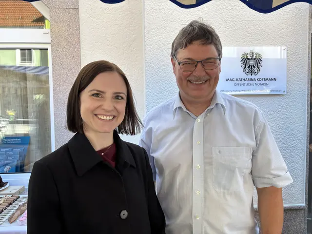 Mit der Eröffnung des Notariats von Katharina Kostmann in Bleiburg führen sie und Manfred Mostögl ihre langjährige Zusammenarbeit als erste kärntenweit sprengelübergreifende Notarpartnerschaft mit zwei Standorten weiter. | Foto: MeinBezirk.at/Kerstin Pussnig