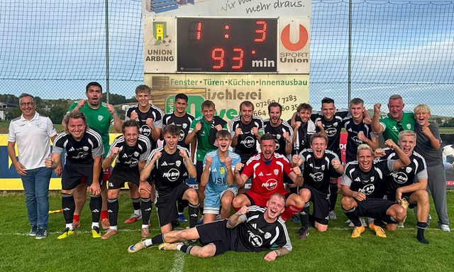 Der SV Sandl jubelte zuletzt über einen 3:1-Auswärtssieg bei Arbing. | Foto: SV Sandl