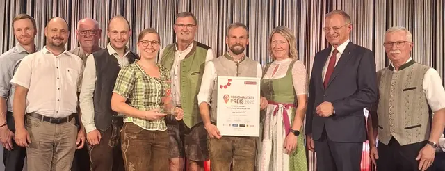 Auszeichnung im Rahmen des Regionalitätspreises 2026 von MeinBezirk. | Foto: Mühlviertler Alm