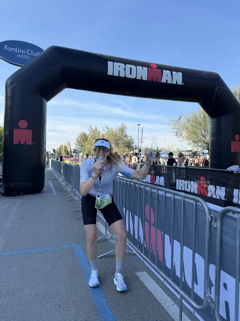 Die Hollabrunner Triathletin Christina Schneider überzeugte beim Ironman 70.3 Italy in Cervia mit einer starken internationalen Leistung. | Foto: privat