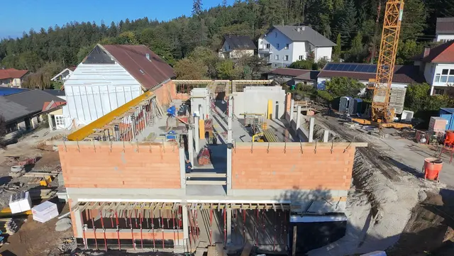 Rohbauphase der Volksschule Schardenberg | Foto: Gemeinde Schardenberg