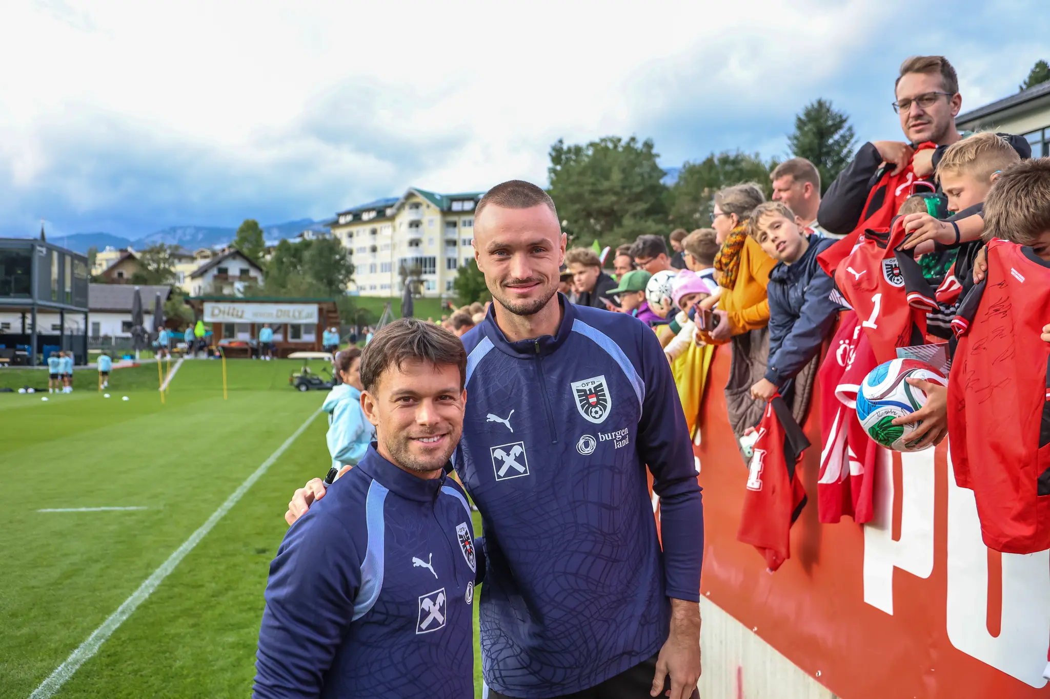 Windischgarsten: Begeisterung um ÖFB-Stars - Kirchdorf