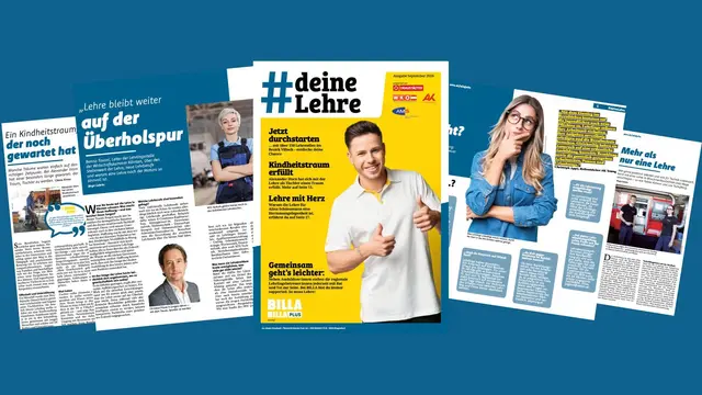 #deineLehre: Stöber durch das neue Villacher Lehrlingsmagazin und lass dich inspirieren. | Foto: MeinBezirk.at