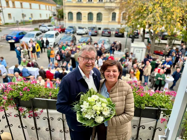 Der Bürgermeister wurde 60 Jahre alt, seine Ehefrau Martina feierte ebenfalls ihren Ehrentag. | Foto: Markus Kahrer & Manuela Zekar