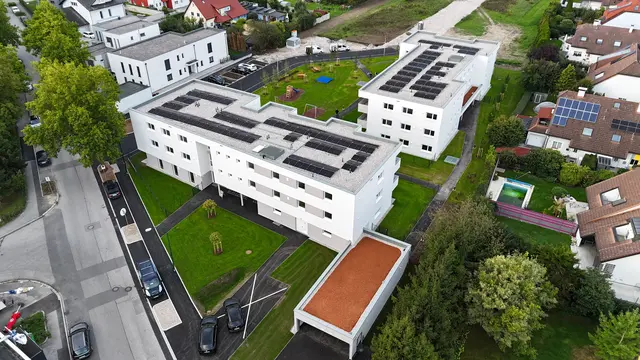 In der Neitzmühle im Welser Stadtteil Lichtenegg ist eine neue Wohnanlage der Heimstätte mit 29 Einheiten errichtet worden. | Foto: Heimstätte Wels