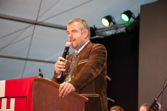 Bezirksobmann Hermann Huber bei der Begrüßung. | Foto: WK Tirol