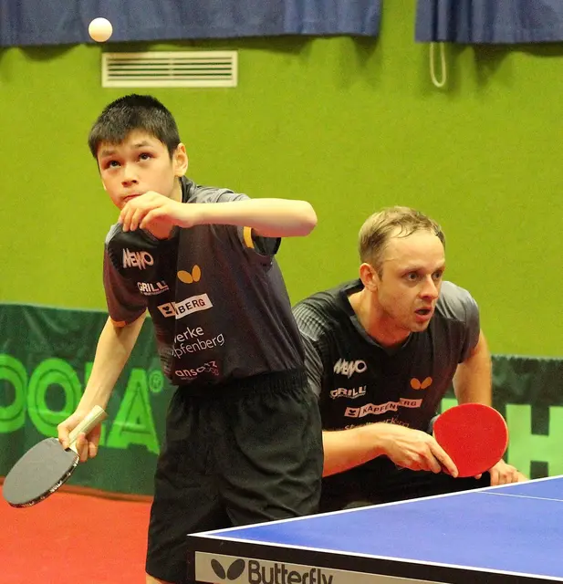 Louis Fegerl und David Vorcnik | Foto: KSV Tischtennis