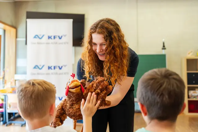 Aktion „Glühwürmchen“: Sicherheit durch Sichtbarkeit | Foto: KFV/Michael Sabotha