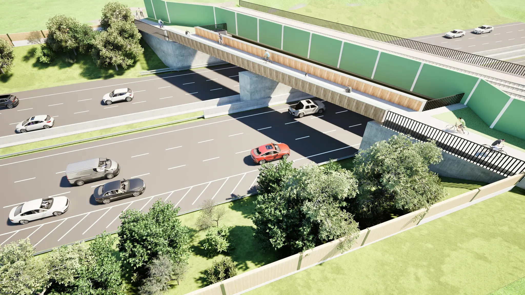 Waiting for funding commitment: Cycle path bridge to connect Ennsdorf and ...