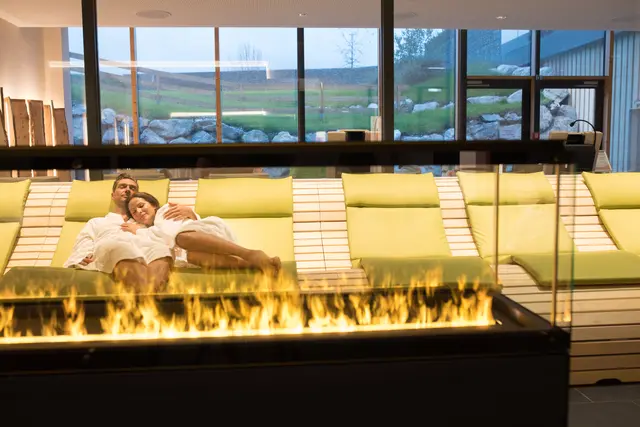 Im Saunaparadies stehen neben der neuen Lechsauna auch Rosensauna, Feuersauna und Saunastadl zur Verfügung. | Foto: Alpentherme Ehrenberg