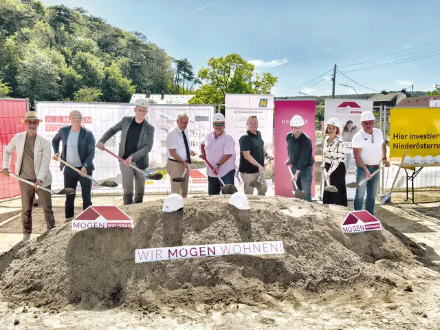 Spatenstichfeier in Dunkelstein. | Foto: MÖGEN