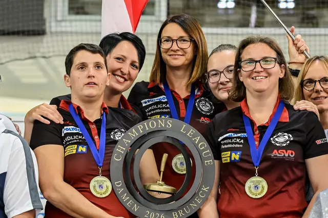 Der ESV Neustift Innermanzing holte sich den Champions League Titel der Damen in Bruneck. | Foto: Herbert Pendl
