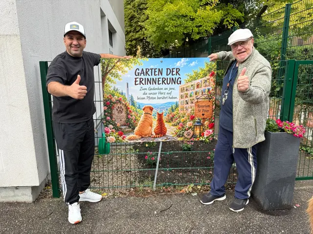Rosarium - Garten der Erinnerung - Eingangsbereich