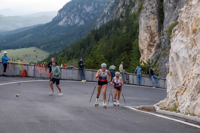 In der Juniorinnenklasse konnte sich Ella Kainz von Langlauf Mürztal den Vizemeistertitel hinter Eva Trigler sichern. | Foto: Langlauf Mürztal