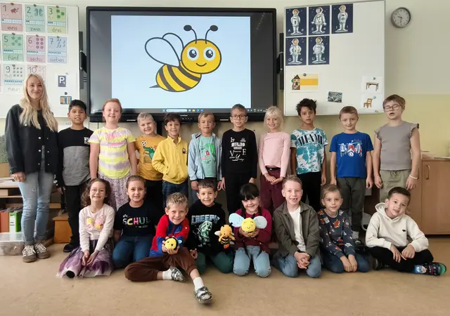2026 Volksschule Judenau 1a mit Klassenlehrerin Lisa Kerschner. | Foto: Christian Nowotny