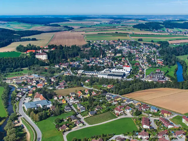 Luftaufnahme von Karlstein an der Thaya | Foto: Marktgemeinde Karlstein