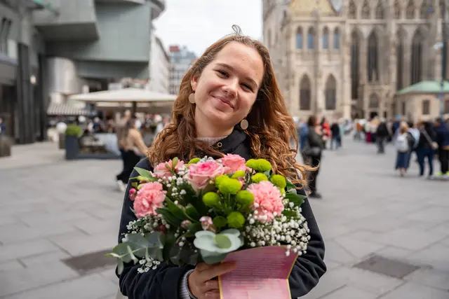 Der Wiener Flashmob ist Teil einer österreichweiten Aktion, die zwischen 21. und 25. September in mehreren Landeshauptstädten stattfindet. | Foto: Sade Jerabek/MeinBezirk