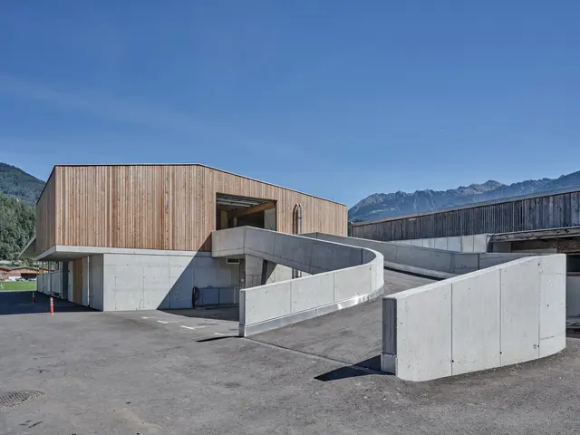 Der Neubau wurde an der Stelle des rund 70 Jahre alten ursprünglichen Schweinestalls errichtet. | Foto: Günter Richard Wett