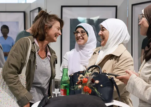 Am 22. September wurde die Vernissage "Gesichter der Mehrsprachigkeit" im Foyer des Alten Rathauses feierlich eröffnet.  | Foto: Stadt Linz