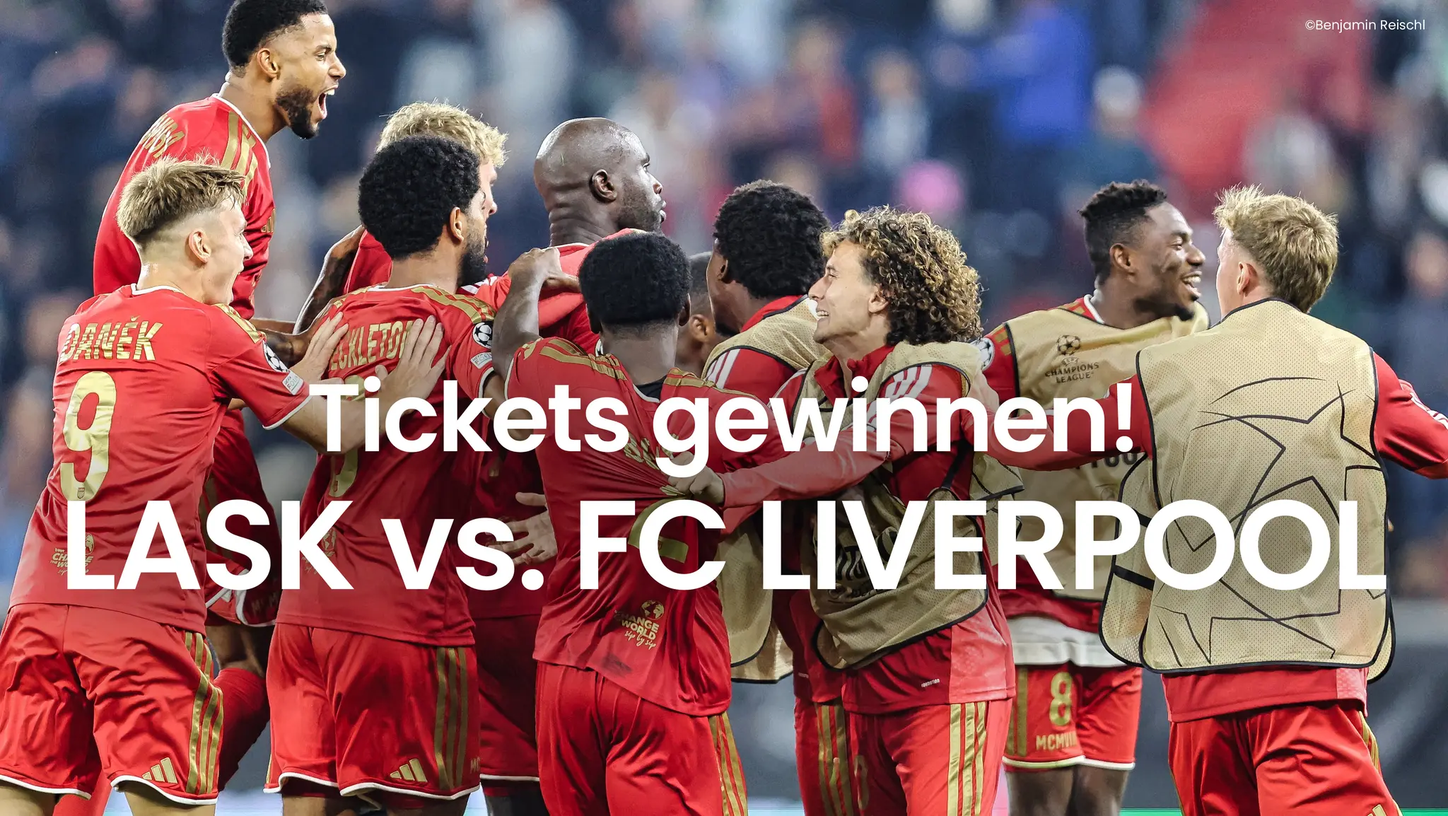 Competition: LASK vs. FC Liverpool: Win 2 tickets now! - | Upper Austria