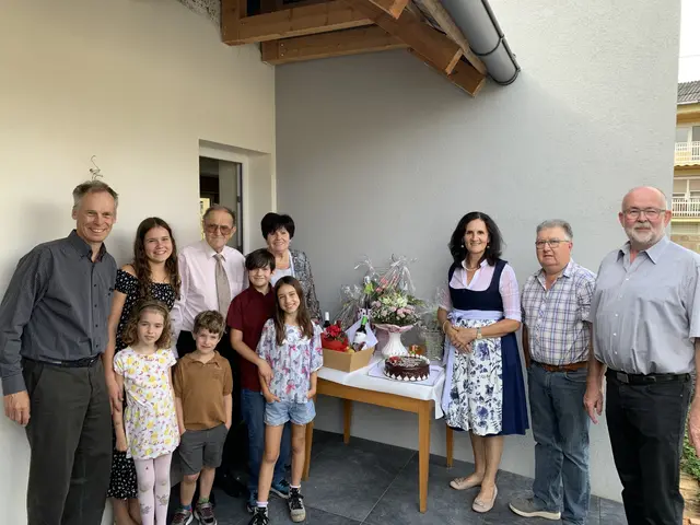 Bei den Platt's gab es vile Grund zum Feiern.  | Foto: Gemeinde