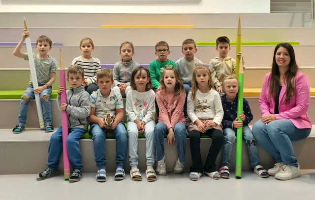 2026 Volksschule Tulbing 1b mit Klassenlehrerin Nadine Heinrich. | Foto: Christian Nowotny