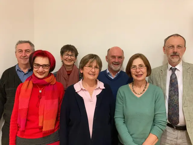 Nach 45 Jahren übergibt das Organisationsteam um Intendantin Helene Pürmayr (2.v.li.) den Brunnenthaler Konzertsommer in neue Hände.  | Foto: Pürmayr