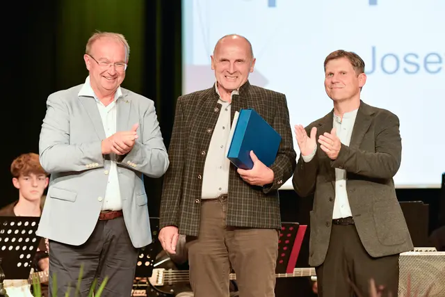Sportpreisträger Josef Hofinger. | Foto: Stadt Braunau