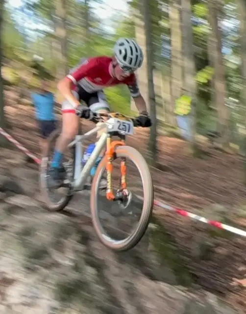 Thomas Hacker im vollen Einsatz | Foto: Crazy Cross-Biker