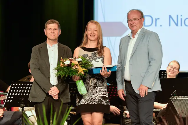Sportpreisträgerin Nicole Jankowski. | Foto: Stadt Braunau