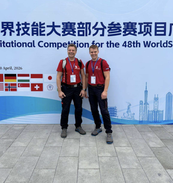 Nach seinem Goldgewinn bei den EuroSkills 2025 in Herning, Dänemark und der Auszeichnung als „Best of Nation“ vertritt er Österreich dieses Jahr bei den WorldSkills in Shanghai. | Foto: HAUSER