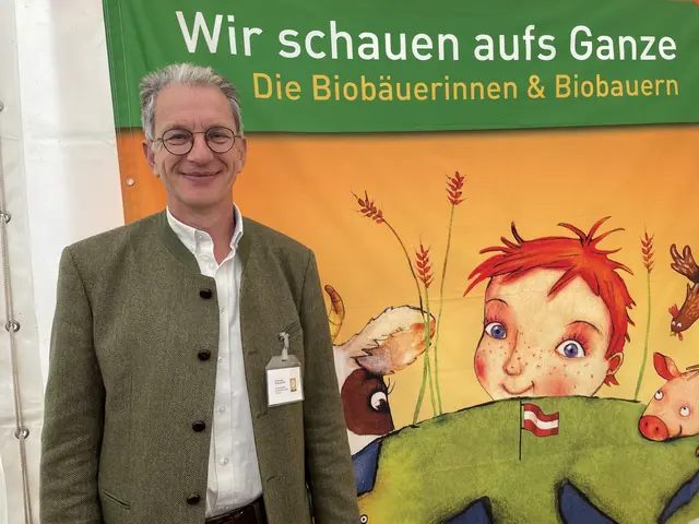 Der Geschäftsführer von Bio Austria Salzburg, Andreas Schwaighofer.  | Foto: Lisa Gold
