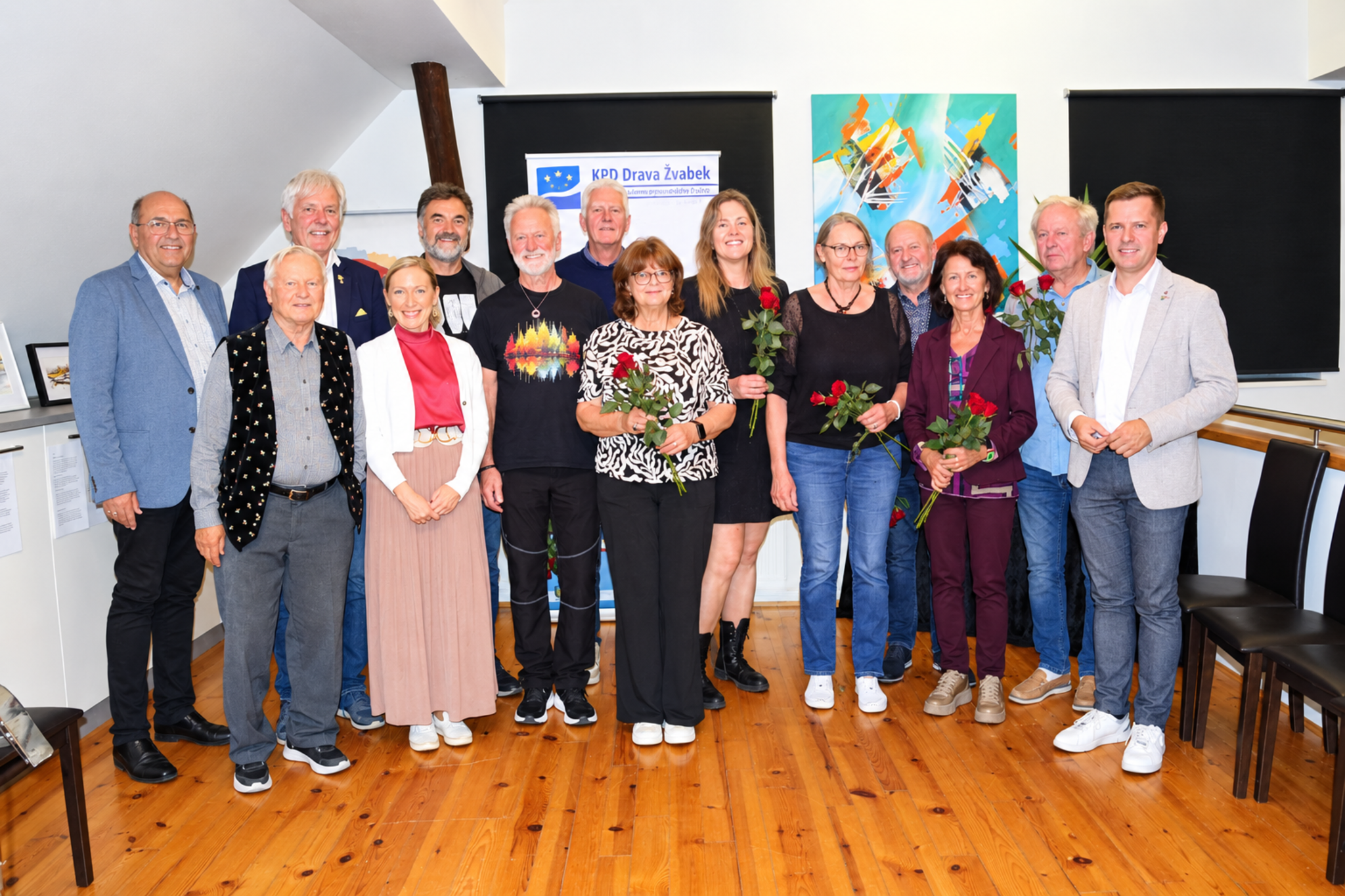 Schwabegg: Beim Kulturverein Drava wurde die 25. Ausstellung eröffnet