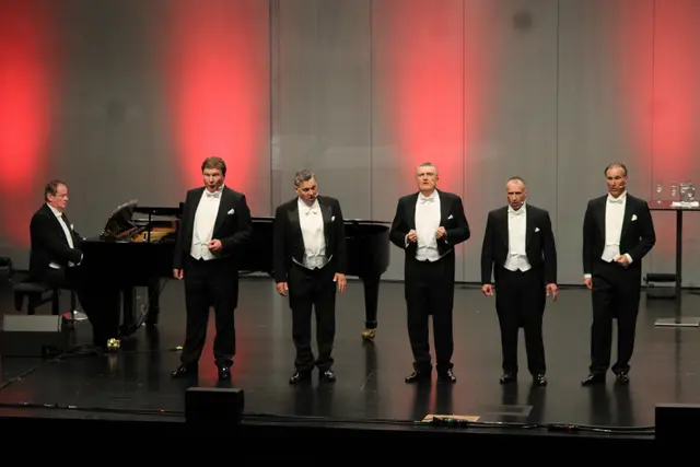 Die Wiener Comedian Harmonists stehen dem Original aus Berlin in nichts nach. | Foto: Josef Hofmüller